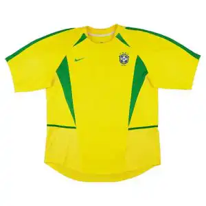 Retro Brazil Home Jersey World Cup 2002