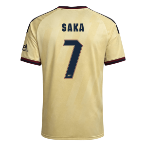 SAKA #7 Arsenal Third Jersey 2026/27 - UCL Font