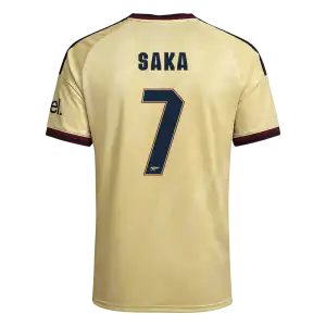 SAKA #7 Arsenal Third Jersey 2026/27 - UCL Font