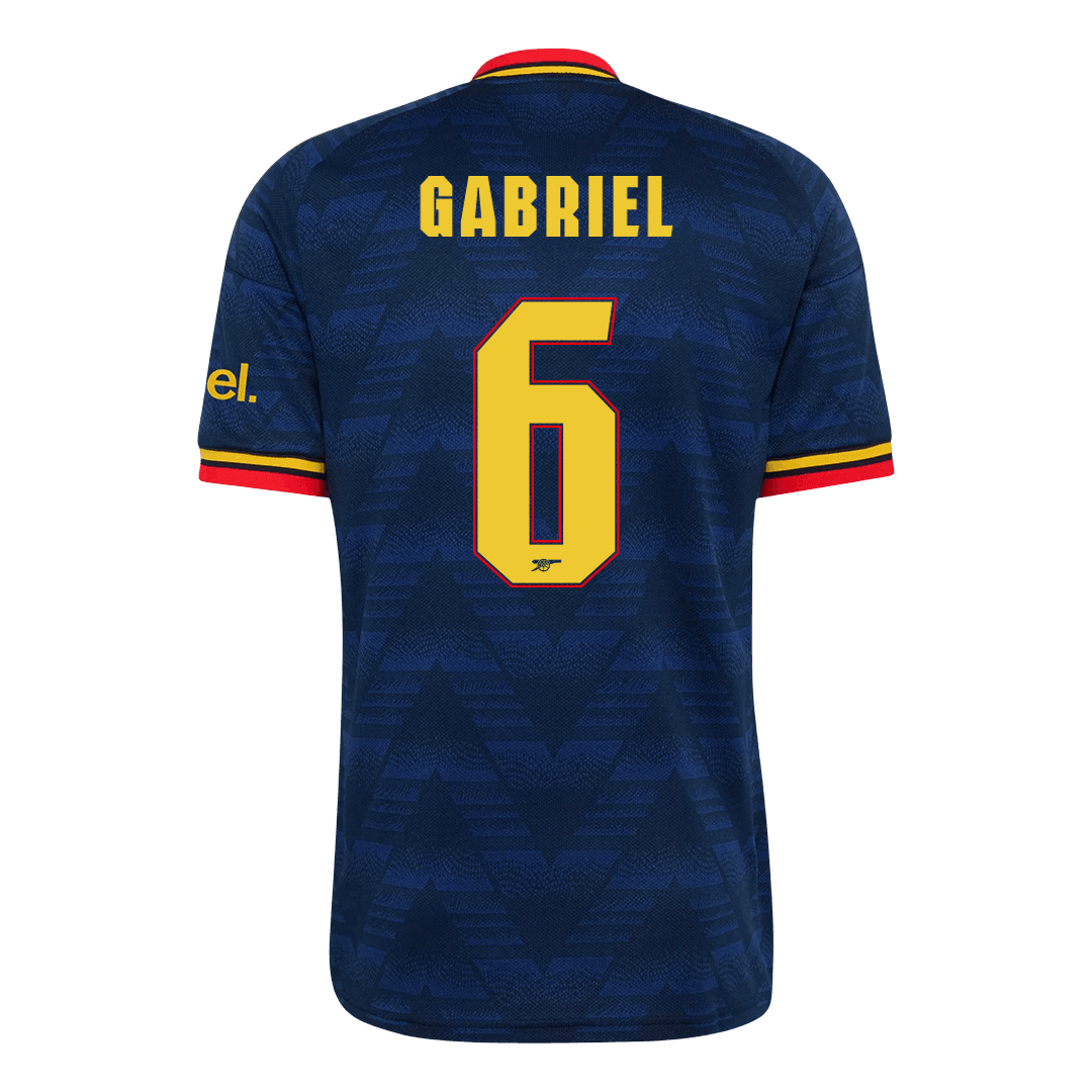 GABRIEL #6 Arsenal Away Jersey 2026/27 – UCL Font – 1 GABRIEL #6 Arsenal Away Jersey 2026/27 - UCL Font