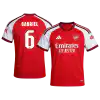 GABRIEL #6 Arsenal Home Jersey 2026/27 - UCL Font