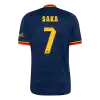 SAKA #7 Arsenal Away Jersey 2026/27 - UCL Font