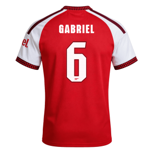 GABRIEL #6 Arsenal Home Jersey 2026/27 - UCL Font