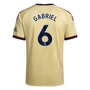 GABRIEL #6 Arsenal Third Jersey 2026/27 - UCL Font