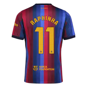 RAPHINHA #11 Barcelona Home Jersey 2026/27