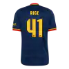 RICE #41 Arsenal Away Jersey 2026/27 - UCL Font