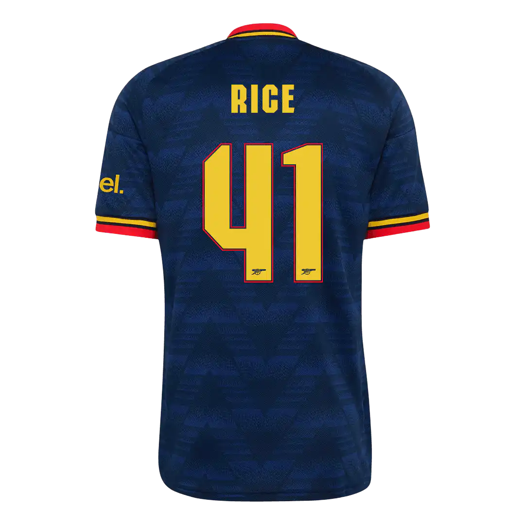 RICE #41 Arsenal Away Jersey 2026/27 – UCL Font – 1 RICE #41 Arsenal Away Jersey 2026/27 - UCL Font