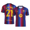 F. DE JONG #21 Barcelona Home Jersey 2026/27 - UCL Font