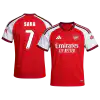 SAKA #7 Arsenal Home Jersey 2026/27 - UCL Font