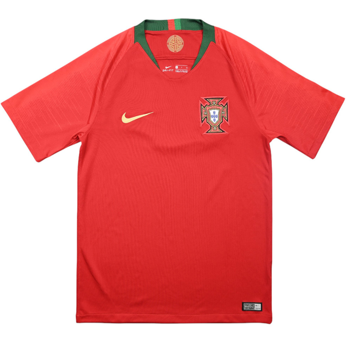 Ronaldo #7 Retro Portugal Home Jersey World Cup 2018