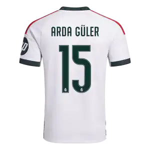 ARDA GÜLER #15 Real Madrid Home Jersey 2026/27 - [Super Replica]