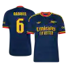 GABRIEL #6 Arsenal Away Jersey 2026/27 - UCL Font