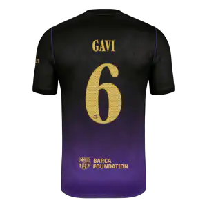 GAVI #6 Barcelona Away Jersey 2026/27 - UCL Font