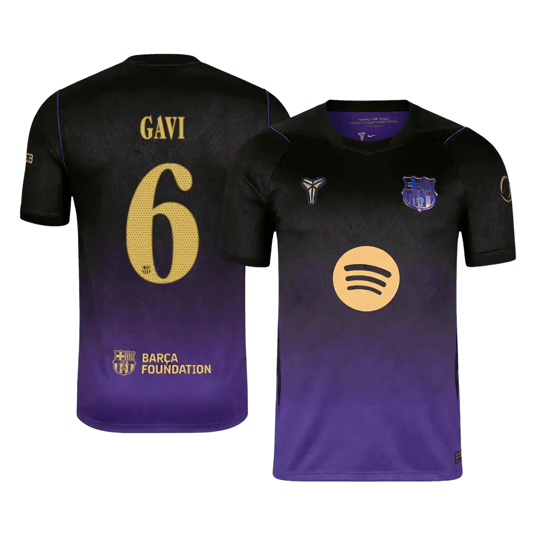 GAVI #6 Barcelona Away Jersey 2026/27 – UCL Font – 1 GAVI #6 Barcelona Away Jersey 2026/27 - UCL Font