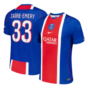 ZAÏRE-EMERY #33 PSG Home Jersey 2026/27