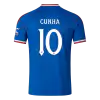 CUNHA #10 Manchester United Away Jersey 2026/27 - UCL Font