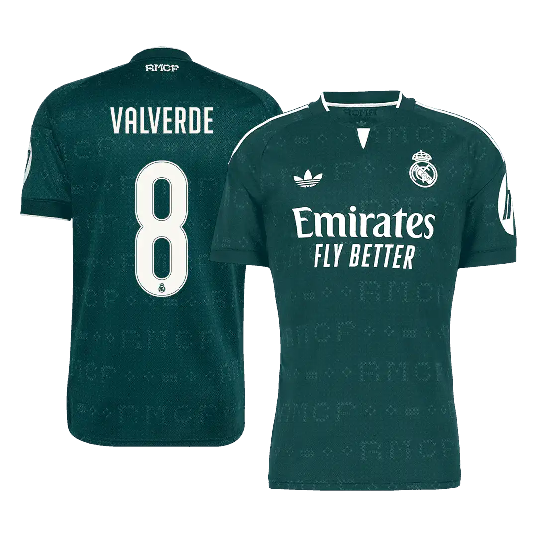 VALVERDE #8 Real Madrid Away Jersey 2026/27 – 1 VALVERDE #8 Real Madrid Away Jersey 2026/27