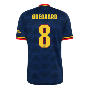 ØDEGAARD #8 Arsenal Away Jersey 2026/27 - UCL Font