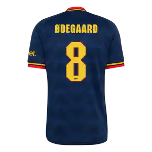 ØDEGAARD #8 Arsenal Away Jersey 2026/27 - UCL Font