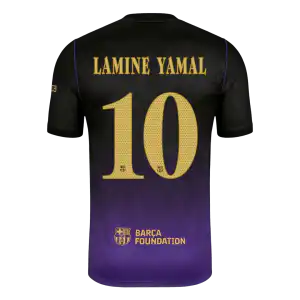 LAMINE YAMAL #10 Barcelona Away Jersey 2026/27 - UCL Font