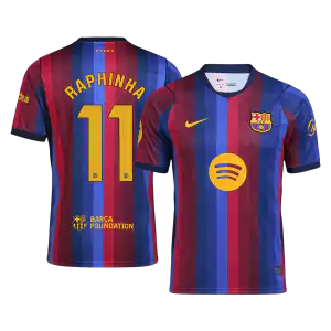 RAPHINHA #11 Barcelona Home Jersey 2026/27