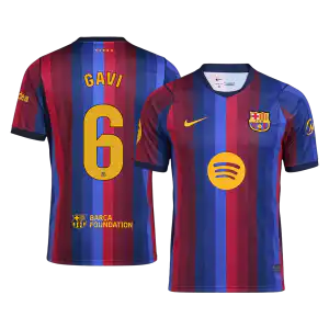 GAVI #6 Barcelona Home Jersey 2026/27
