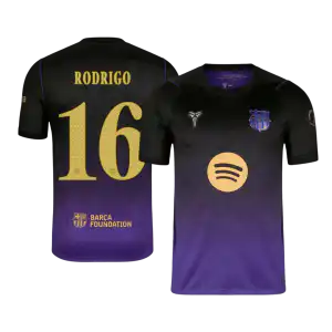 RODRIGO #16 Barcelona Away Jersey 2026/27 - UCL Font