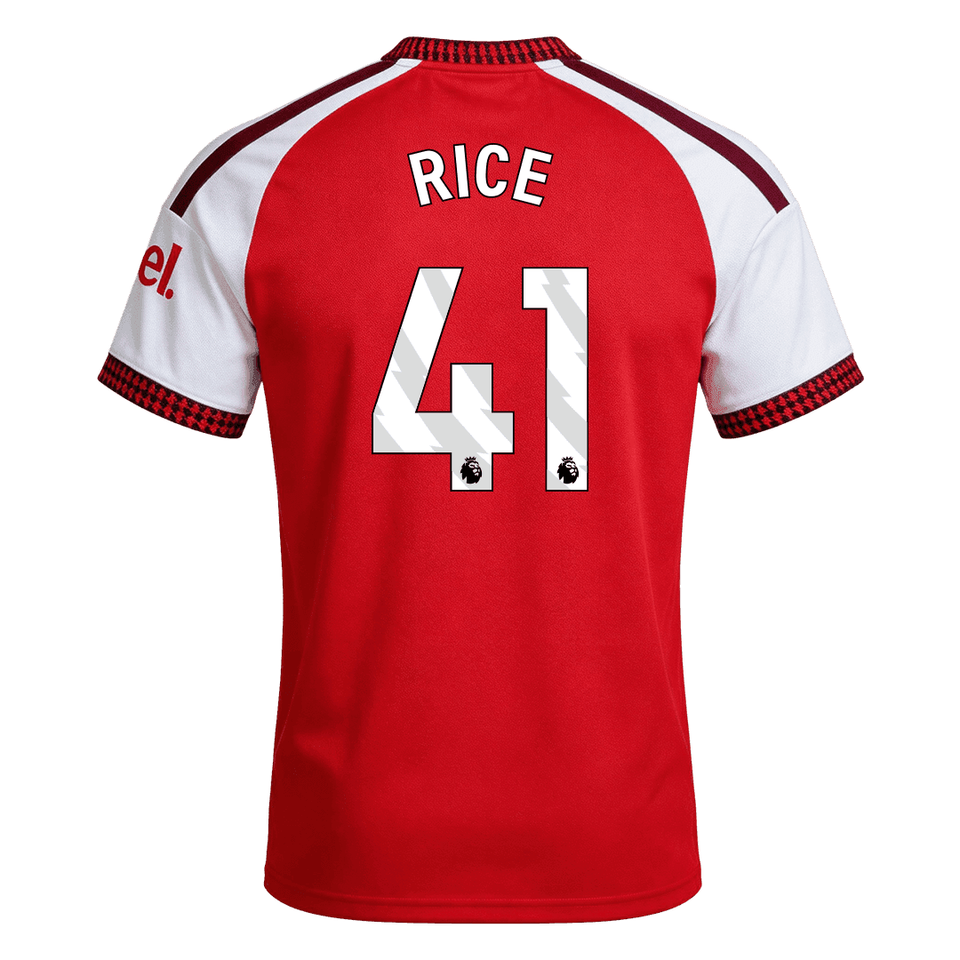 RICE #41 Arsenal Home Jersey 2026/27 – 1 RICE #41 Arsenal Home Jersey 2026/27