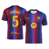CUBARSÍ #5 Barcelona Home Jersey 2026/27 - UCL Font
