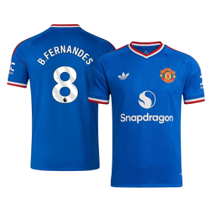B. FERNANDES #8 Manchester United Away Jersey 2026/27