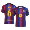 GAVI #6 Barcelona Home Jersey 2026/27 - UCL Font