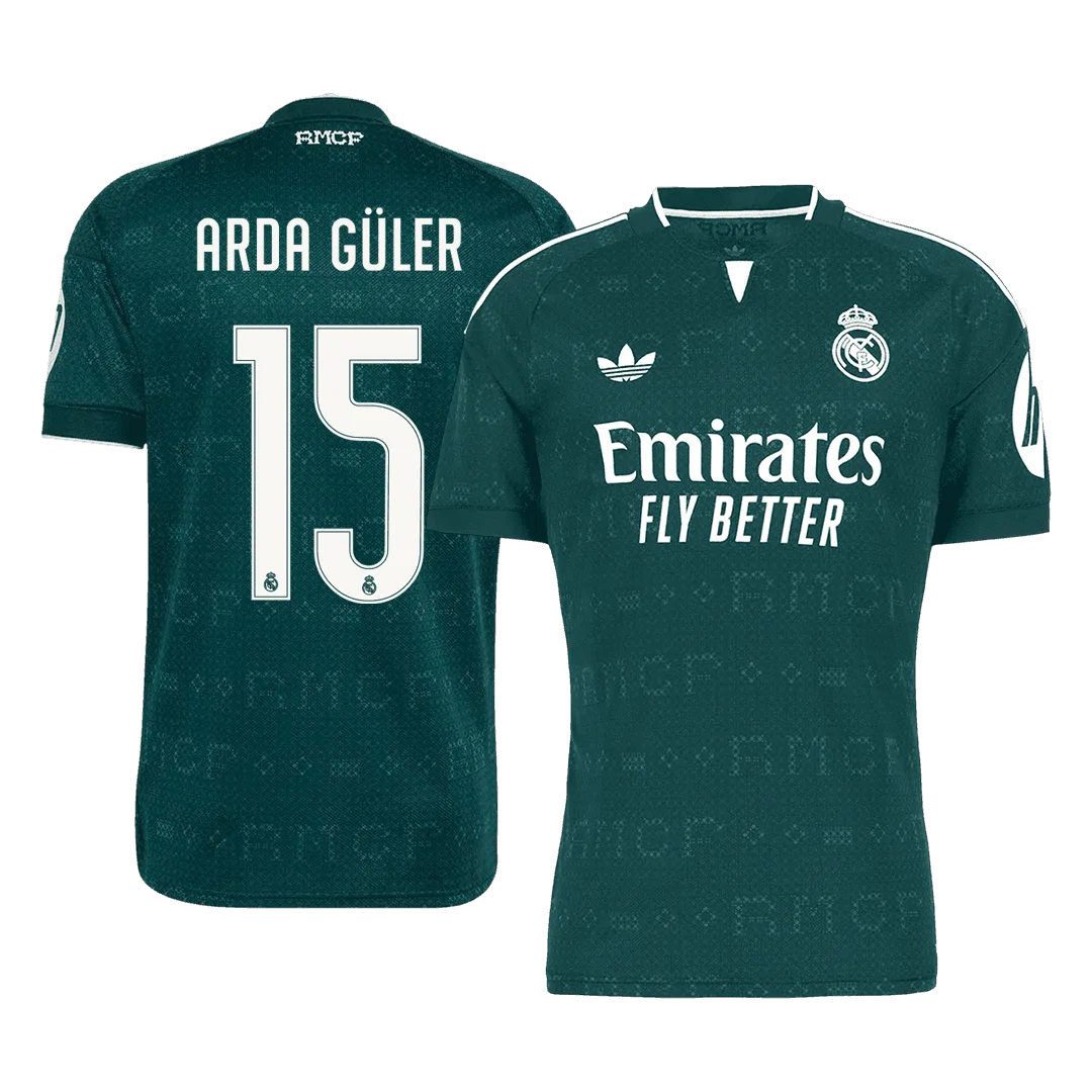 ARDA GÜLER #15 Real Madrid Away Jersey 2026/27 – 1 ARDA GÜLER #15 Real Madrid Away Jersey 2026/27