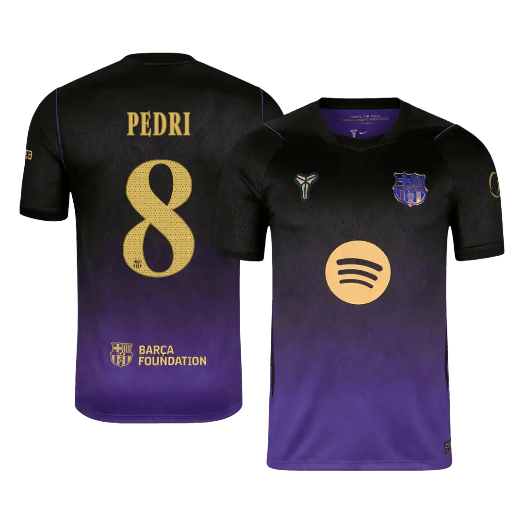 PEDRI #8 Barcelona Away Jersey 2026/27 – UCL Font – 1 PEDRI #8 Barcelona Away Jersey 2026/27 - UCL Font