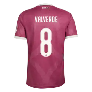 VALVERDE #8 Real Madrid Third Jersey 2026/27