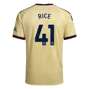 RICE #41 Arsenal Third Jersey 2026/27 - UCL Font