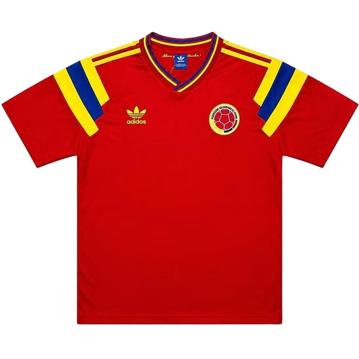 VALDERRAMA #10 Retro Colombia Away Jersey 1990