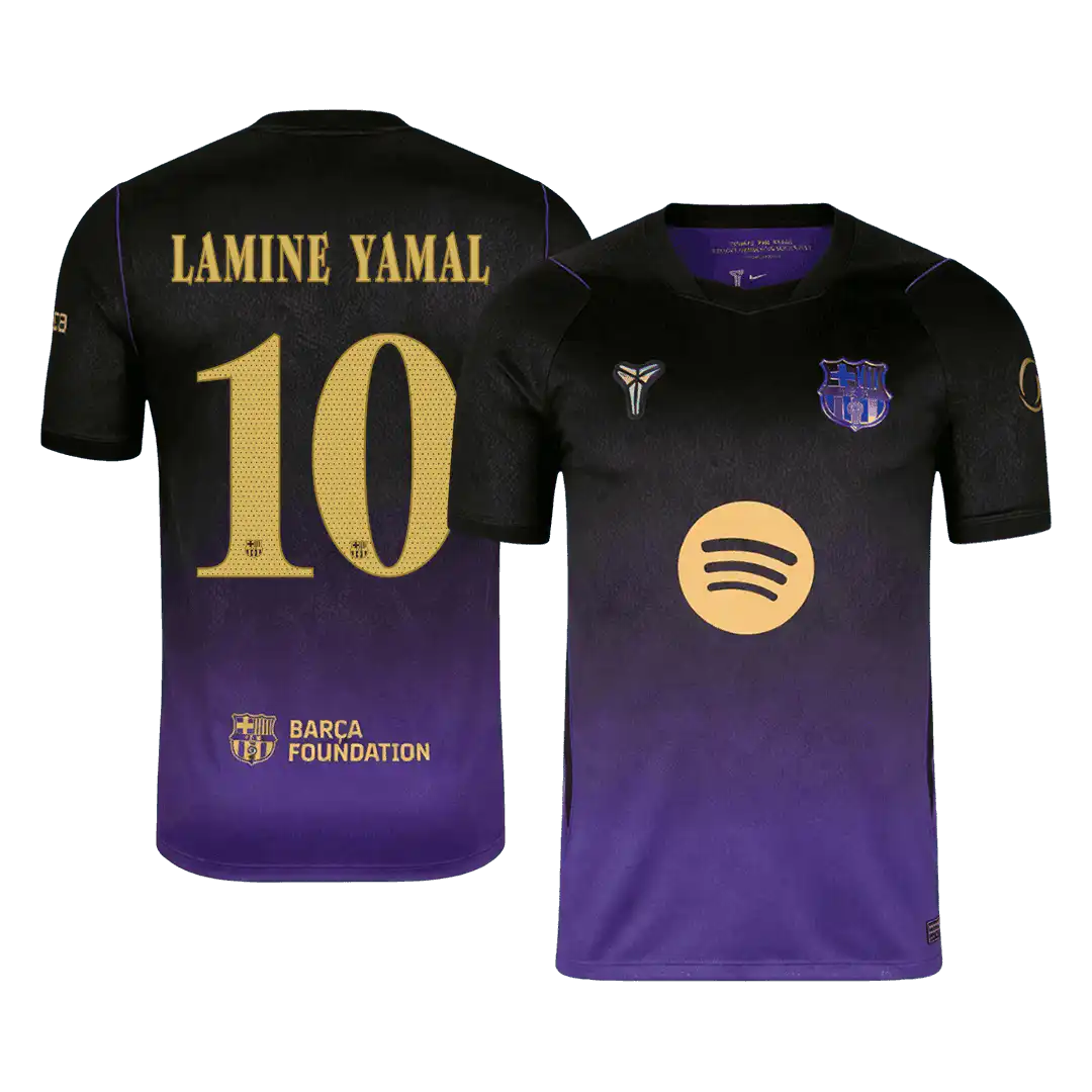 LAMINE YAMAL #10 Barcelona Away Jersey 2026/27 – UCL Font – 1 LAMINE YAMAL #10 Barcelona Away Jersey 2026/27 - UCL Font