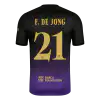 F. DE JONG #21 Barcelona Away Jersey 2026/27 - UCL Font