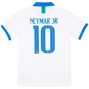 NEYMAR JR #10 Retro Brazil Away Jersey 2019