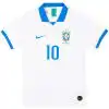 NEYMAR JR #10 Retro Brazil Away Jersey 2019