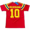 VALDERRAMA #10 Retro Colombia Away Jersey 1990
