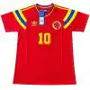 VALDERRAMA #10 Retro Colombia Away Jersey 1990
