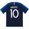 MBAPPE #10 Retro France Home Jersey World Cup 2018