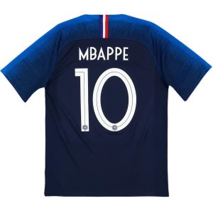 MBAPPE #10 Retro France Home Jersey World Cup 2018