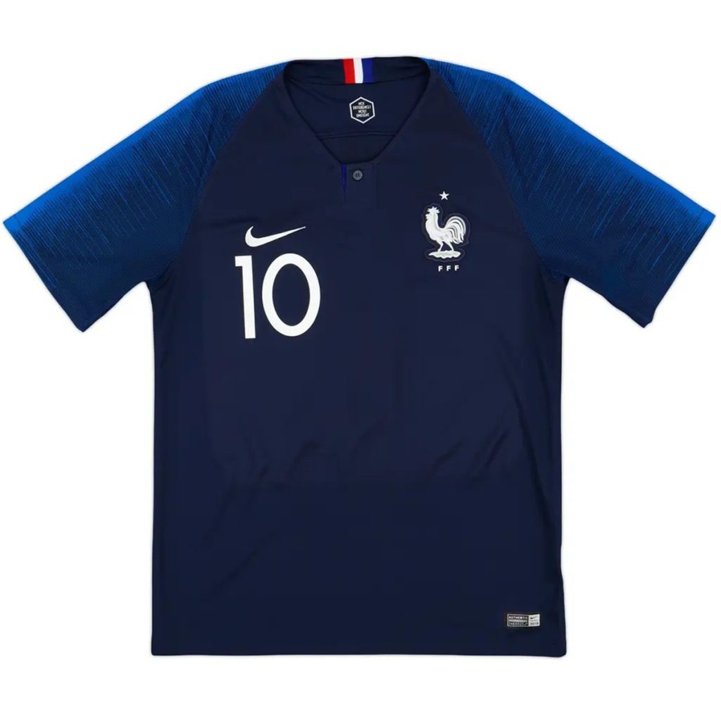 MBAPPE #10 Retro France Home Jersey World Cup 2018