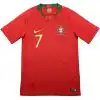 Ronaldo #7 Retro Portugal Home Jersey World Cup 2018