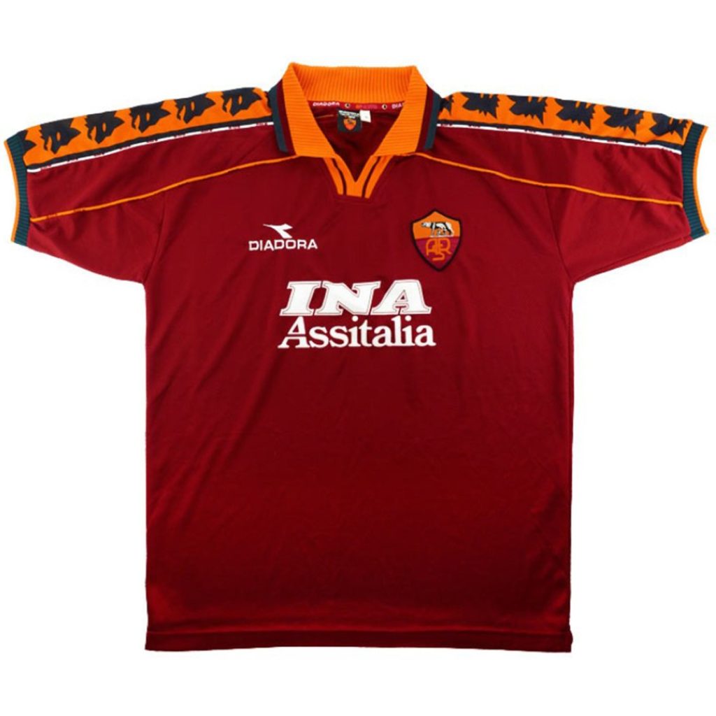 Retro AS Roma Home Jersey 1998/99