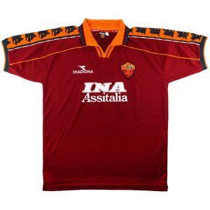 Retro AS Roma Home Jersey 1998/99