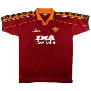 Retro AS Roma Home Jersey 1998/99