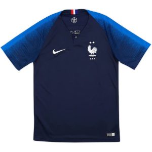 Retro France Home Jersey World Cup 2018